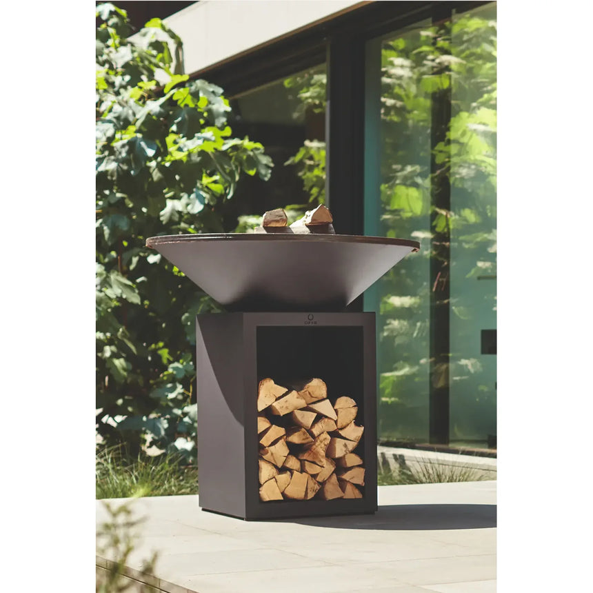 Barbacoa de leña OFYR Classic Storage Black 100