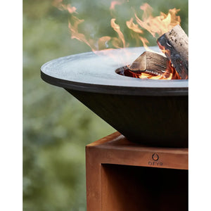 Barbacoa de leña OFYR Classic Storage Corten 85