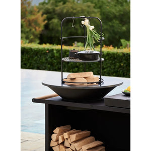 Barbacoa de leña OFYR Island Black 100 PRO Ceramic Dark Grey