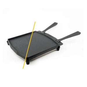Plancha reversible de hierro fundido Ooni Dual-Sided Grizzler Plate