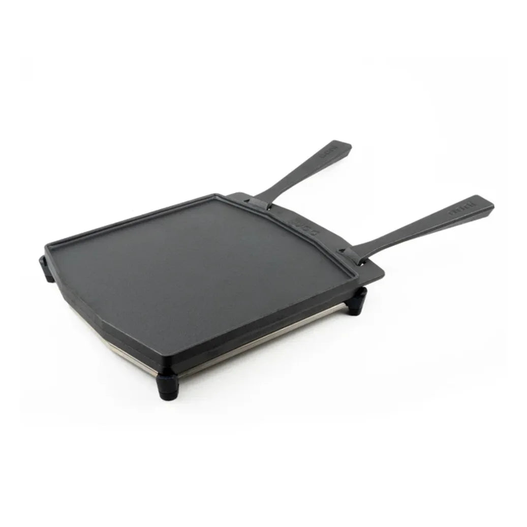 Plancha reversible de hierro fundido Ooni Dual-Sided Grizzler Plate