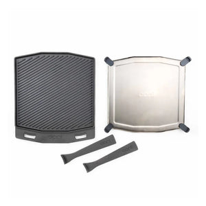 Plancha reversible de hierro fundido Ooni Dual-Sided Grizzler Plate