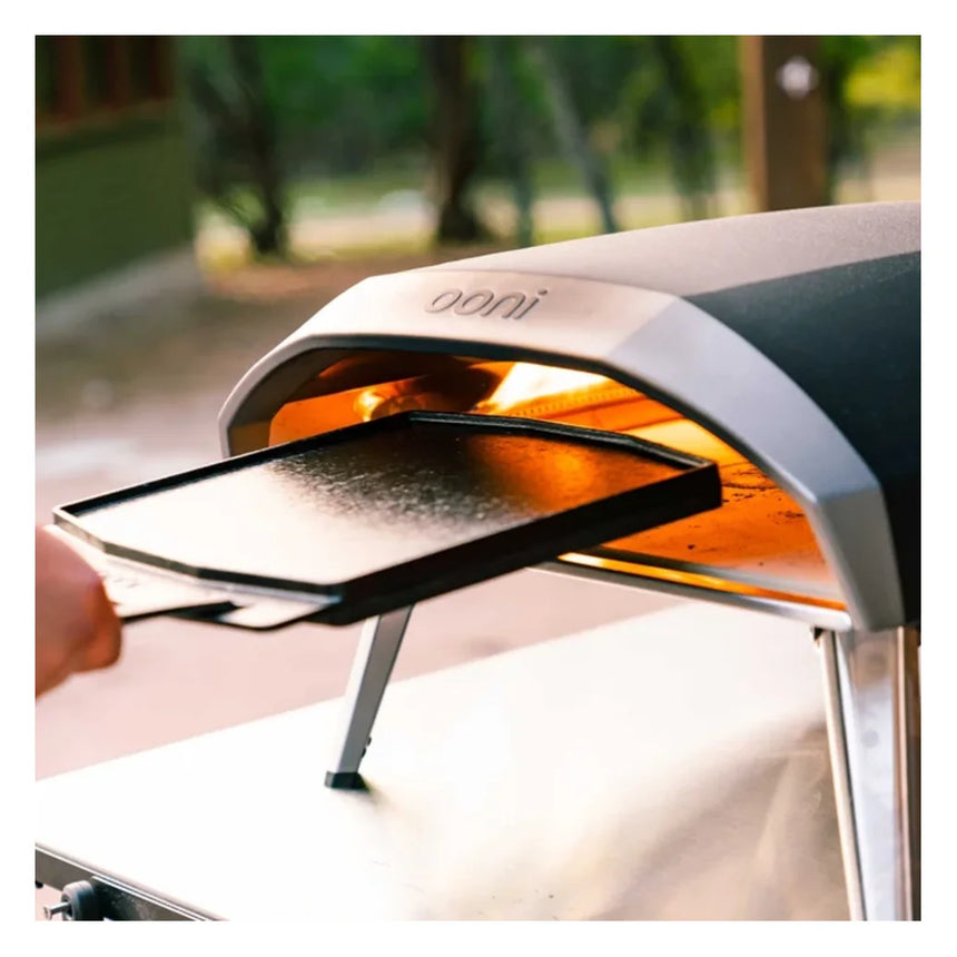 Plancha reversible de hierro fundido Ooni Dual-Sided Grizzler Plate