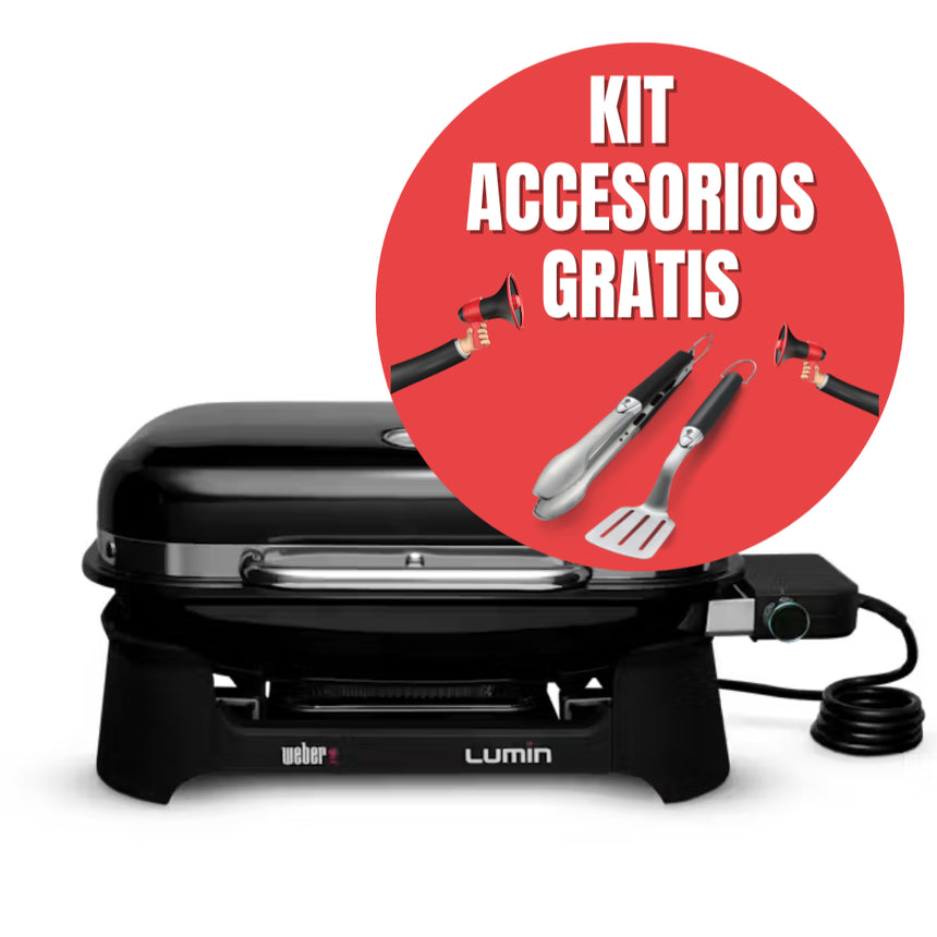 Barbacoa Weber electrica Lumin 2000 Black