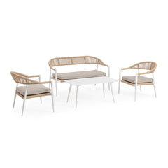 Conjunto Jandia sofá + 2 sillones + mesa