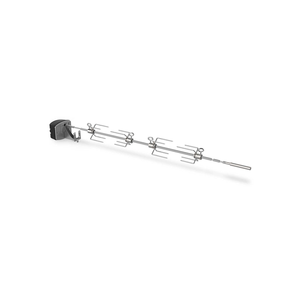 Asador giratorio para Weber Genesis de 4 quemadores, Searwood XL y Smoque XL